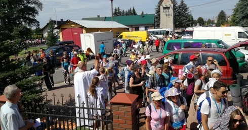 Radość z pielgrzymów