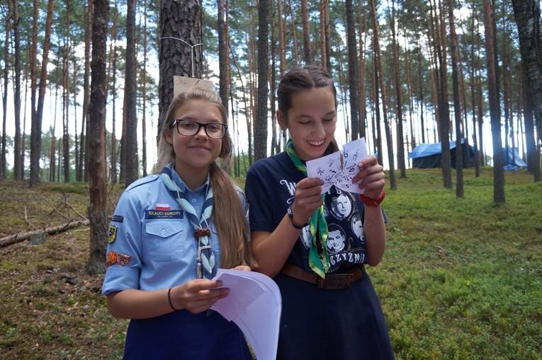 Obóz 2. Drużyny Wrocławskiej Skautów Europy