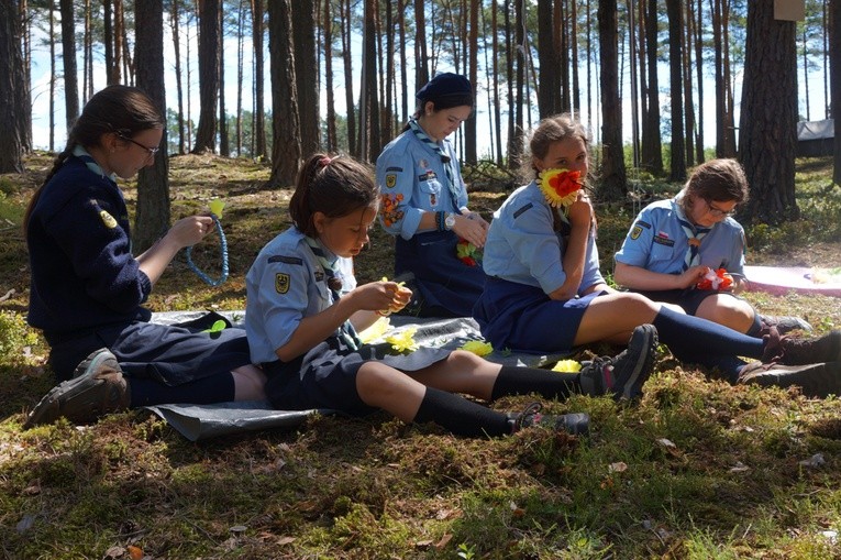Obóz 2. Drużyny Wrocławskiej Skautów Europy