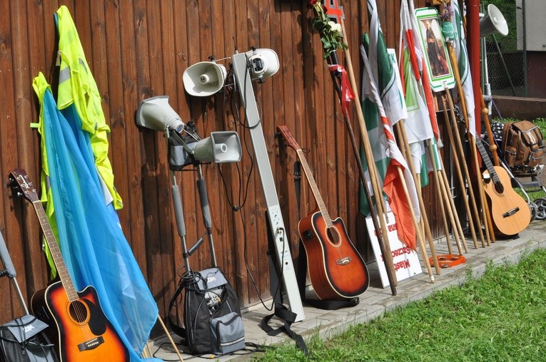 Pielgrzymka Piesza na Jasną Górę - drugi dzień drogi