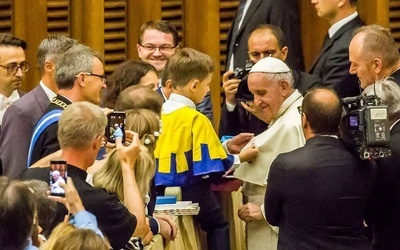 Papież Franciszek - Kawalerem Orderu Uśmiechu