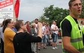 Protestowali przeciwko "Klątwie"