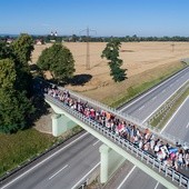 Pątnicy okiem drona