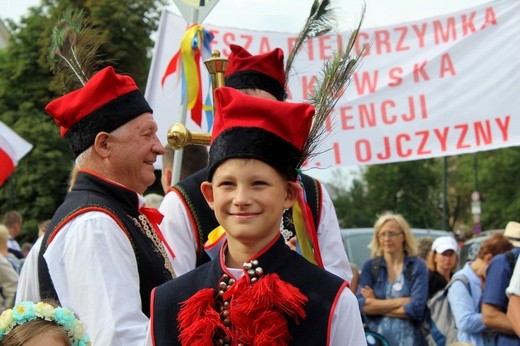 Wyjście Pieszej Pielgrzymki Krakowskiej z Wawelu na Jasną Górę