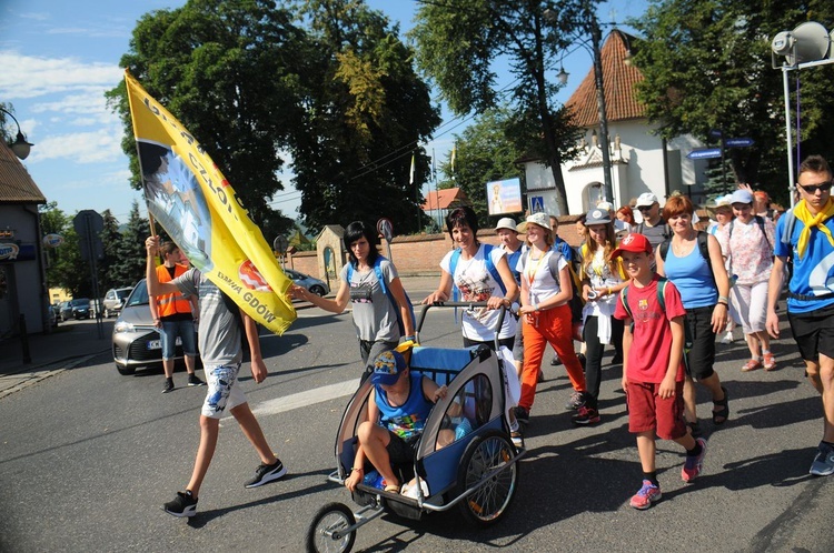 Gdowianie w Pieszej Pielgrzymce Krakowskiej na Jasną Górę