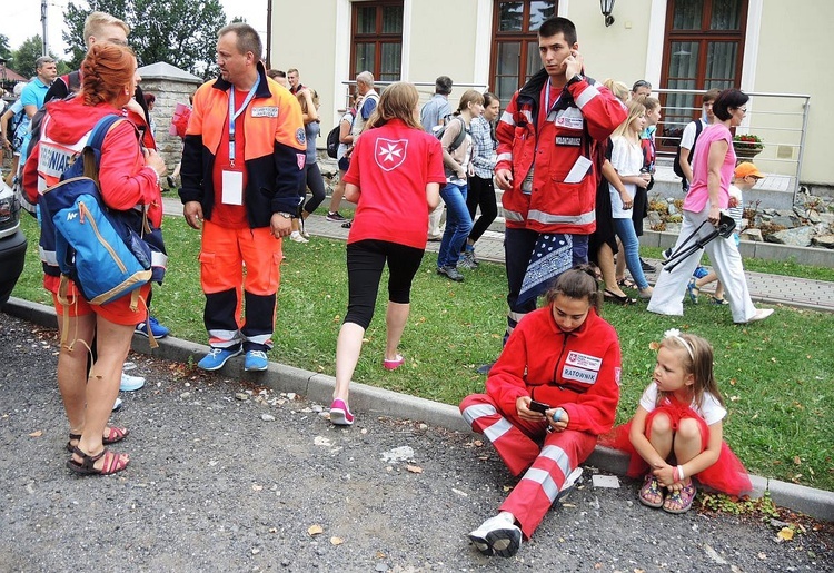 26. Piesza Pielgrzymka Bielsko-Żywiecka na Jasną Górę - Msza św. w Hałcnowie