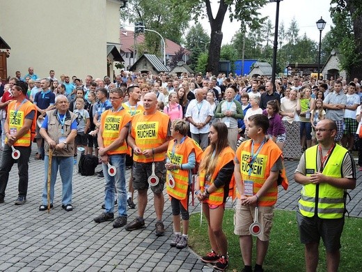 26. Piesza Pielgrzymka Bielsko-Żywiecka na Jasną Górę - Msza św. w Hałcnowie