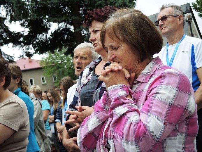 26. Piesza Pielgrzymka Bielsko-Żywiecka na Jasną Górę - Msza św. w Hałcnowie