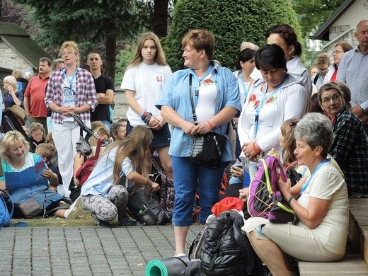 26. Piesza Pielgrzymka Bielsko-Żywiecka na Jasną Górę - Msza św. w Hałcnowie