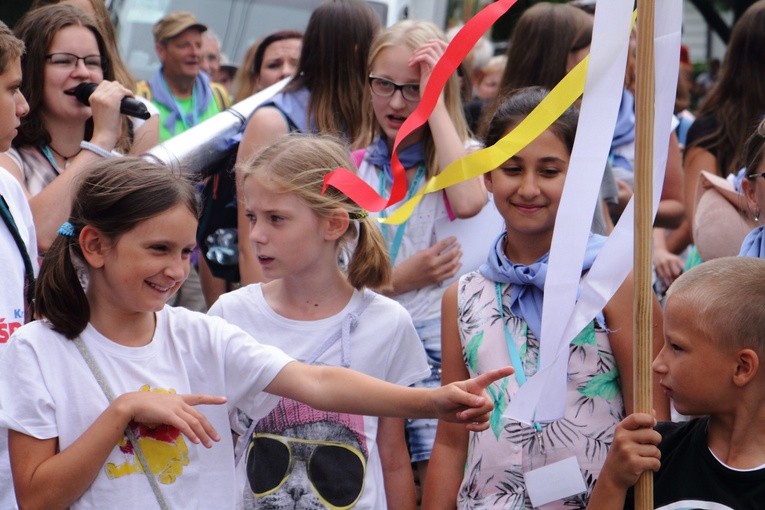 Piaski Nowe w drodze Jasna Górę