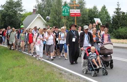 Grupa 1 - 26. Piesza Pielgrzymka na Jasną Górę z Bielska-Białej 2017