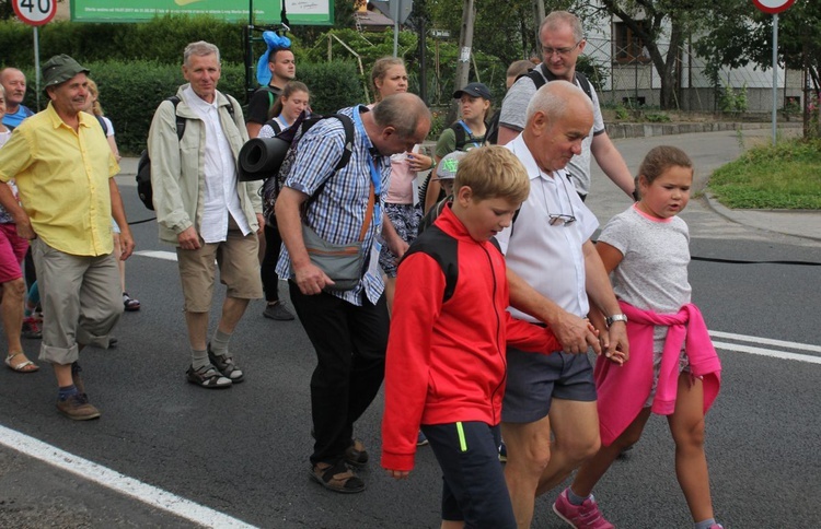 Grupa 1 - 26. Piesza Pielgrzymka na Jasną Górę z Bielska-Białej 2017