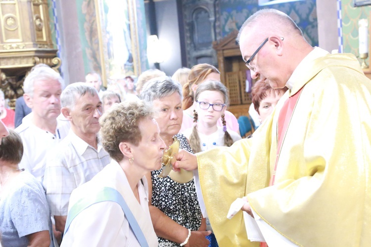 Relikwie św. Maksymiliana w Szczucinie