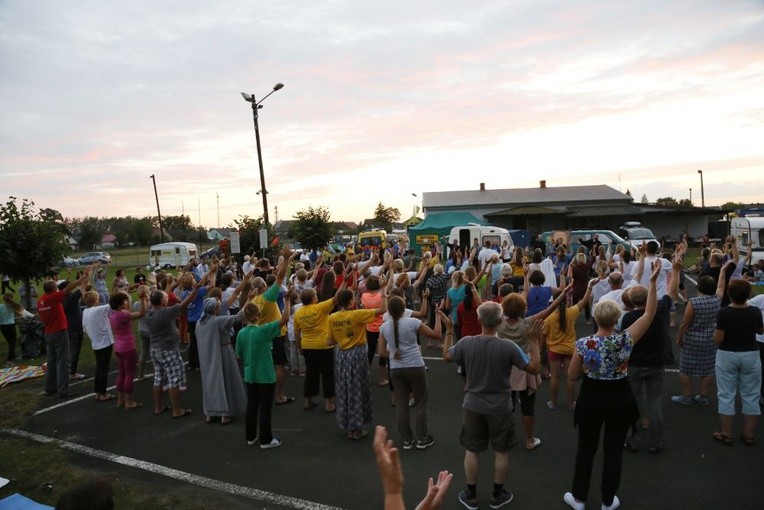 Wspomnienie z ostatnich kilku dni pielgrzymki.