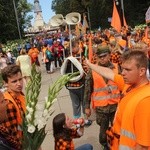 Wejście na jasnogórski szczyt