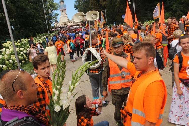 Wejście na jasnogórski szczyt