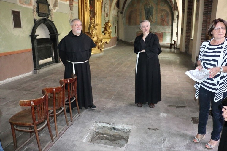 Renowacja krużganków u krakowskich franciszkanów