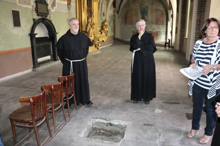 Renowacja krużganków u krakowskich franciszkanów