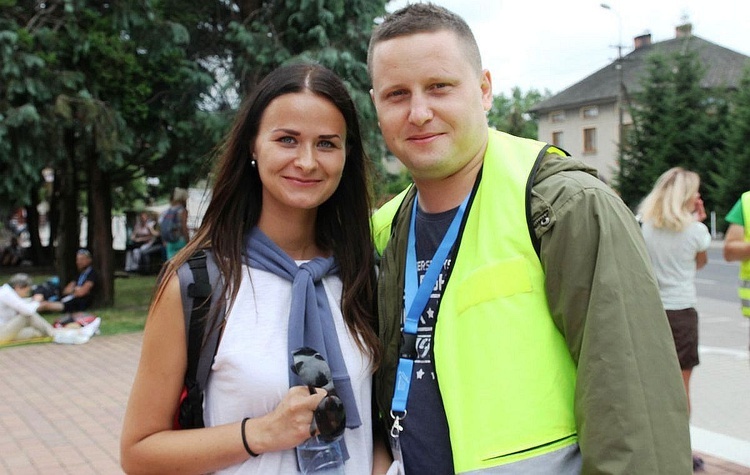 Postój pielgrzymów w Pisarzowicach - 2017