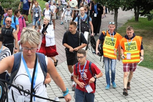 Postój pielgrzymów w Pisarzowicach - 2017