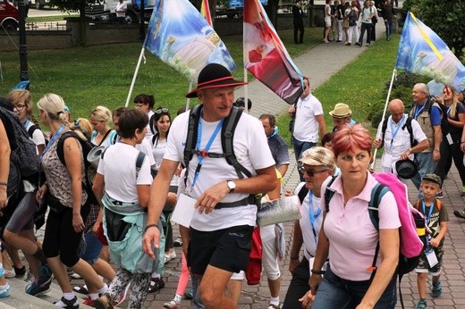 Postój pielgrzymów w Pisarzowicach - 2017