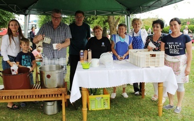 Postój pielgrzymów w Pisarzowicach - 2017