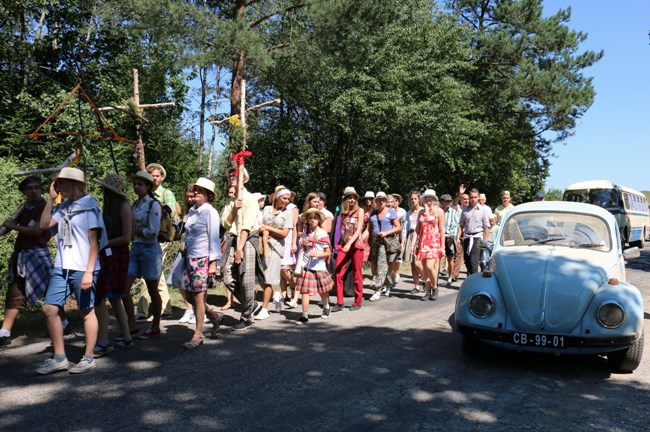 Kolumna radomska trzeci dzień w drodze