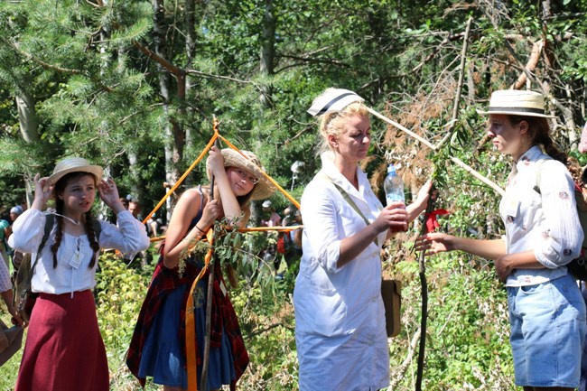 Kolumna radomska trzeci dzień w drodze