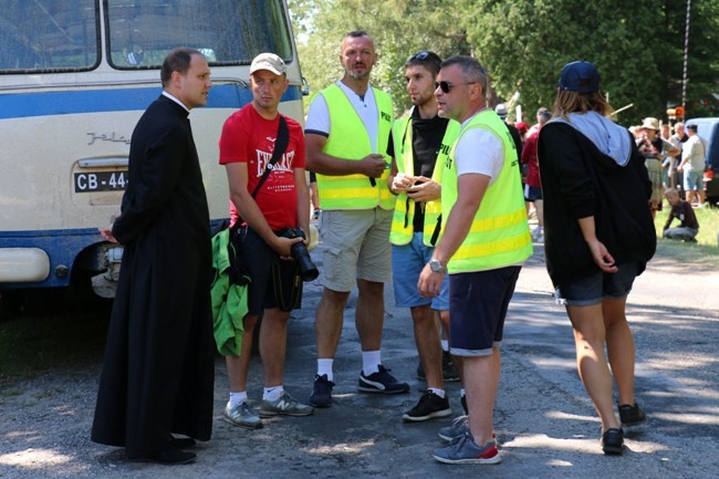 Kolumna radomska trzeci dzień w drodze