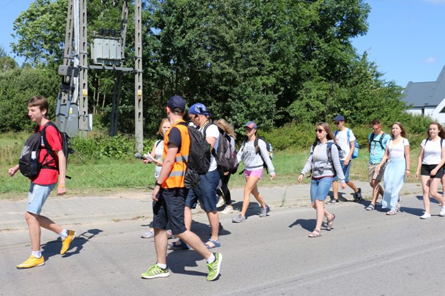 Starachowicka kolumna na szlaku