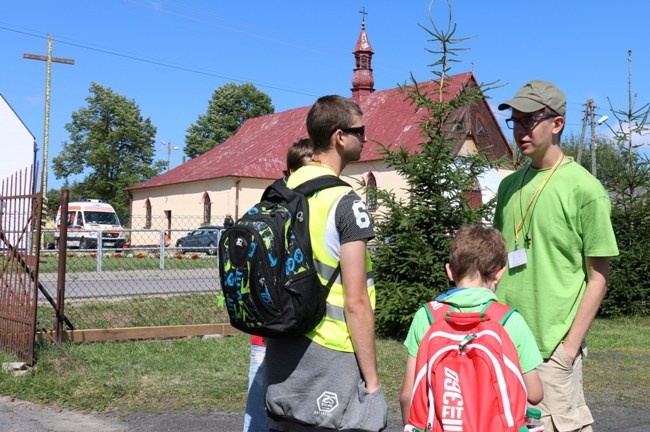 Starachowicka kolumna na szlaku