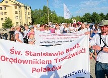 W marszu wzięło udział ponad 100 osób. 