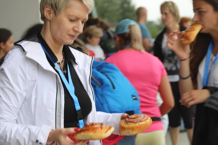 26. pielgrzymka z Hałcnowa na Jasną Górę - w Rajsku - 2017