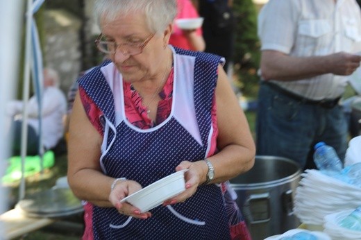 34. pielgrzymka z Oświęcimia na Jasną Górę - w Gołonogu - 2017