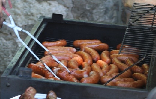 34. pielgrzymka z Oświęcimia na Jasną Górę - w Gołonogu - 2017