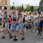 Kolumna opoczyńska w drodze na Jasną Górę