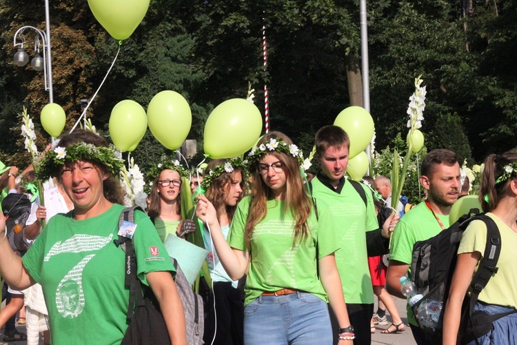 Wejście Pieszej Pielgrzymki Wrocławskiej na Jasną Górę cz. 3