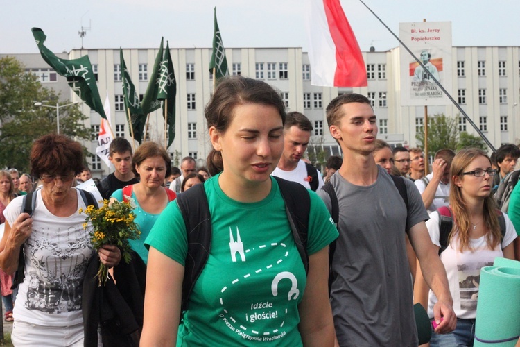 Wejście Pieszej Pielgrzymki Wrocławskiej na Jasną Górę cz. 2