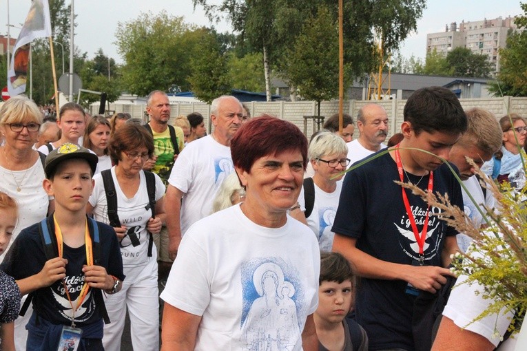 Wejście Pieszej Pielgrzymki Wrocławskiej na Jasną Górę cz. 2