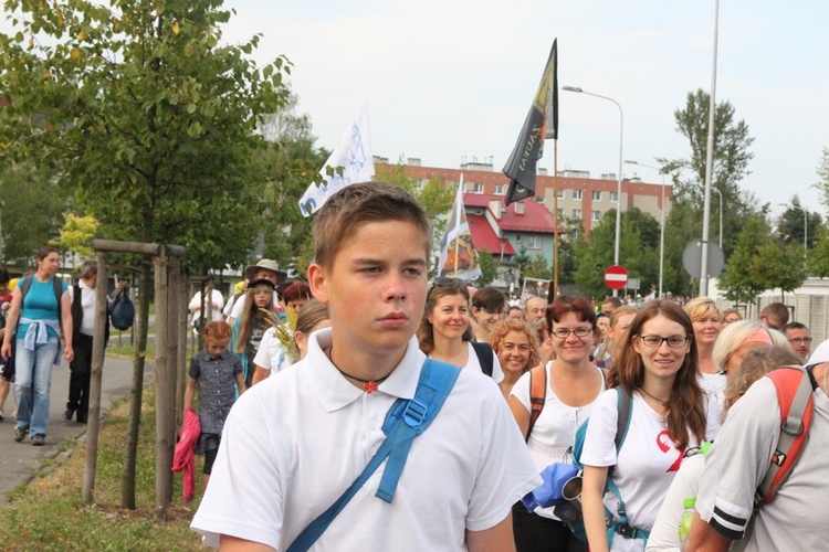 Wejście Pieszej Pielgrzymki Wrocławskiej na Jasną Górę cz. 2