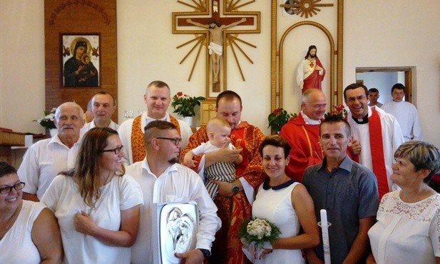 Spełniło się marzenie rodziców Stefana. Ochrzcili swojego synka podczas pielgrzymki na Jasną Górę