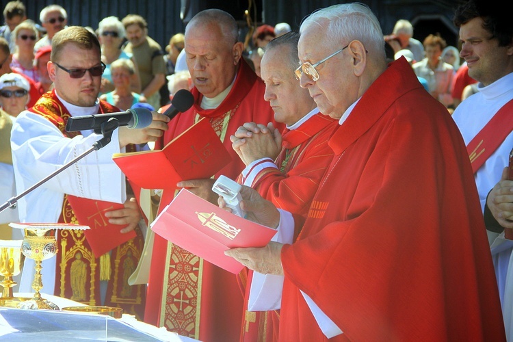 Msza św. na Śnieżce