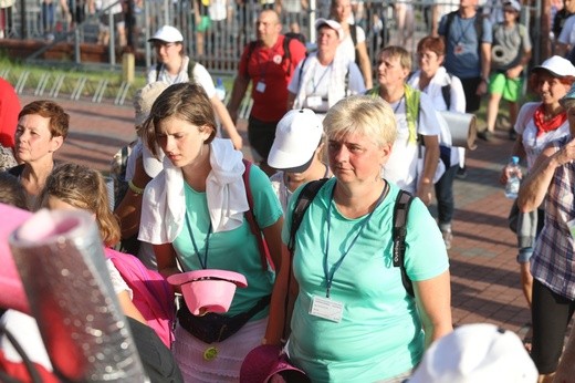 16. Czechowicka Pielgrzymka na Jasną Górę na trasie - 2017