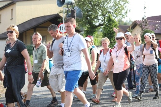 16. Czechowicka Pielgrzymka na Jasną Górę na trasie - 2017