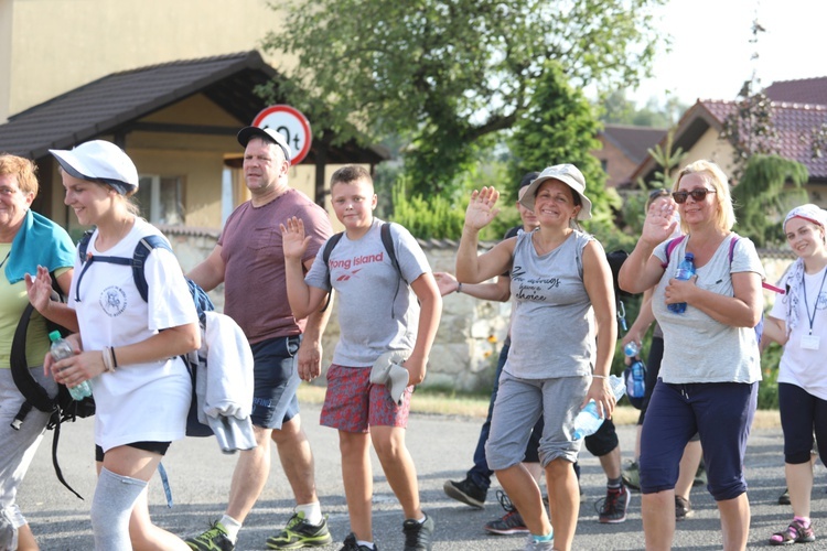 16. Czechowicka Pielgrzymka na Jasną Górę na trasie - 2017