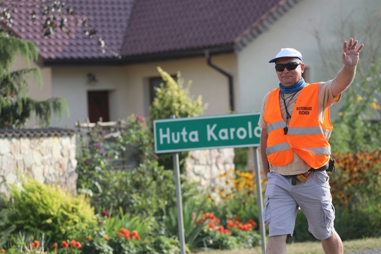 16. Czechowicka Pielgrzymka na Jasną Górę na trasie - 2017