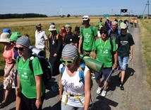 Z Łowicza i okolic pielgrzymują pątnicy w grupie zielonej