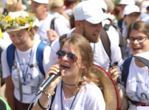 Powitanie 16. Czechowickiej Pielgrzymki na Jasnej Górze - 2017