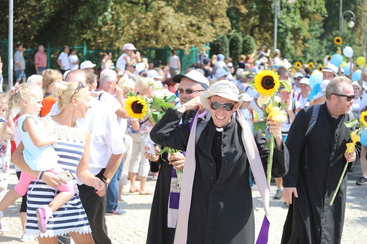 Powitanie 16. Czechowickiej Pielgrzymki na Jasnej Górze - 2017