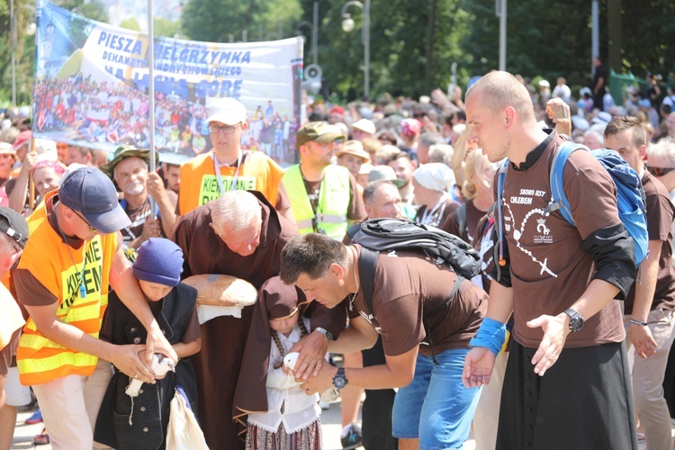 Powitanie 31. Pielgrzymki Andrychowskiej na Jasnej Górze - 2017